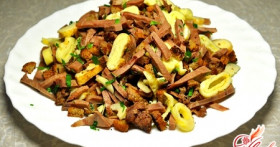 Салаты с мясом: рецепты для настоящих мужчин