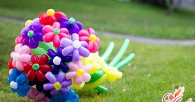 Цветы из шаров своими руками – основы аэродизайна