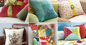 Декоративные подушки в интерьере: милые сердцу мелочи