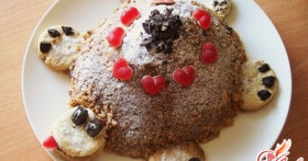 Торт «Черепаха»: любимый детский десерт