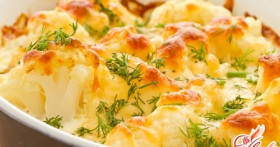 Вкусные рецепты блюд из цветной капусты: запеканки