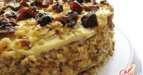 Торт с черносливом и орехами – феерия вкусов