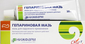 Гепариновая мазь: состав и применение от варикоза