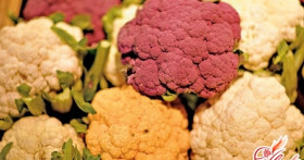 Салат из цветной капусты