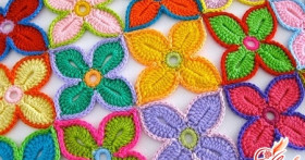 Вязание пэчворк: лоскутное шитье крючком и спицами