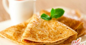 Рецепт приготовления блинов на крахмале