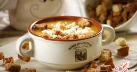 Суп-пюре из тыквы