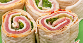 Рулеты с ветчиной