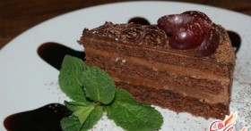 Вкусный десерт: пражский торт