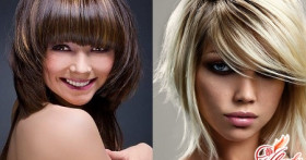 Создаем свой образ: челки для овального лица