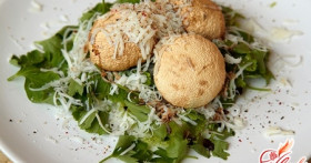 Салат с шампиньонами и сыром на любой вкус