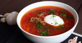 Как приготовить вкусный борщ с курицей