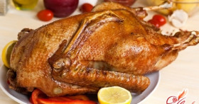 Жареная утка с яблоками: готовим с любовью