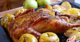 Утка с яблоками и апельсинами: праздничные рецепты