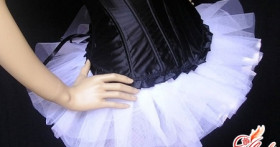 Как сшить пышную юбку из сетки. Для себя и для дочки