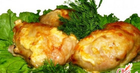 Курица под сыром из духовки: рецепт