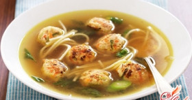 Рецепт супа с фрикадельками