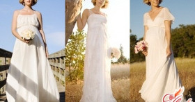 Свадебные платья для беременных – 2016