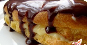 Рецепт эклеров с заварным кремом