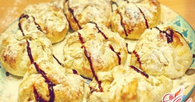 Слойки с разными начинками