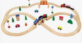 Деревянная железная дорога, когда игра становится реальностью