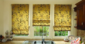 Шьём кухонные шторы