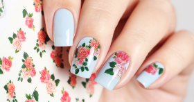 Дизайн ногтей за 10 минут: стемпинг, втирка и слайдеры