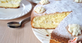 Торт с творожным кремом : нежность в каждом кусочке