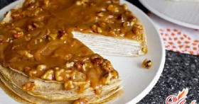 Блинный торт со сгущенкой: доступное лакомство