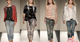 С чем носить модные рваные джинсы?