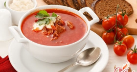 Как приготовить вкусный борщ со свеклой