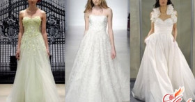 Свадебная мода весна-лето 2016: модный тренд – платья А-силуэта