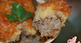 Картофельно – мясная запеканка