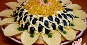 Салат Орхидея – такие разные рецепты