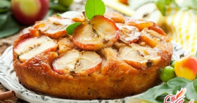 Пирог с яблоками на кефире – простой рецепт вкусной выпечки