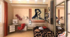 Интерьер детской комнаты для подростка – девочки