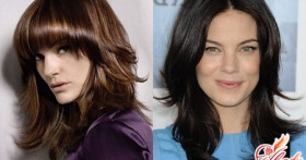 Стрижка на длинные волосы в форме шапочки