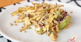 Салат из корня сельдерея