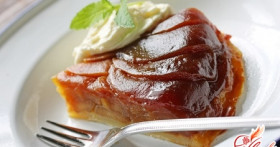 Невыразимая лёгкость бытия: пирог-перевертыш с яблоками