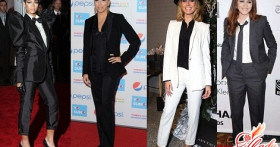 Брючные костюмы женские – 2016. Фото с модных показов