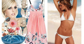 Купальники и платья летнего сезона