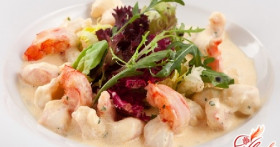 Креветки в сливочном соусе: нежнейшая закуска для гурманов