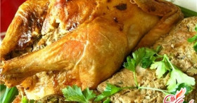Фаршированная курица – находка для праздничного стола