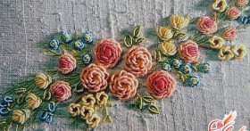 Вышивка рококо – дань моде или очарование классики?