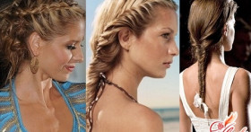 Красивая и аккуратная прическа: плетение косичек колосок