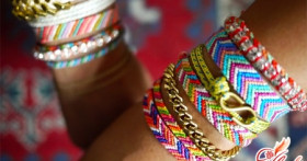 Плетение браслетов: варианты из ниток