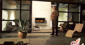 Без дыма и сажи: электрокамины в интерьере