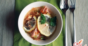 Рецепт приготовления ухи из семги