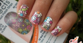 Фото-наклейки на ногти