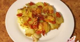 Запеканка картофельная с колбасой – любимые продукты в одном блюде